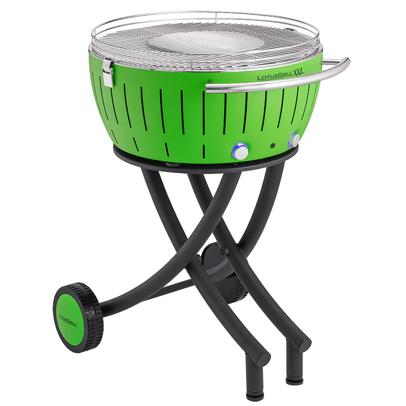 _G-GR-600_2017_Perspective_01 Barbacoa carbón sin humos Lotusgrill XXL color verde
