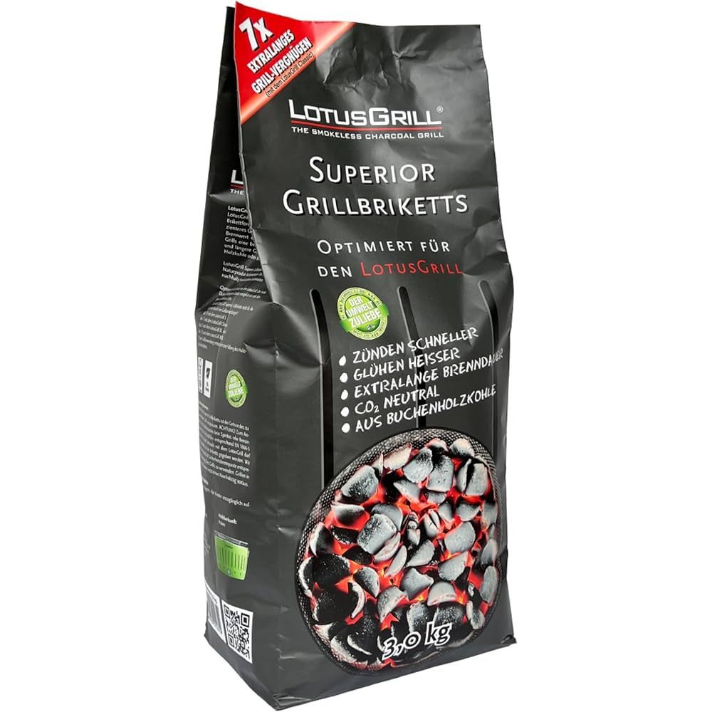 LB-3000 Briquetas de carbon Lotusgrill